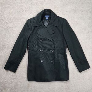 Ann Taylor Double Breasted Lined Trench Coat Size Small